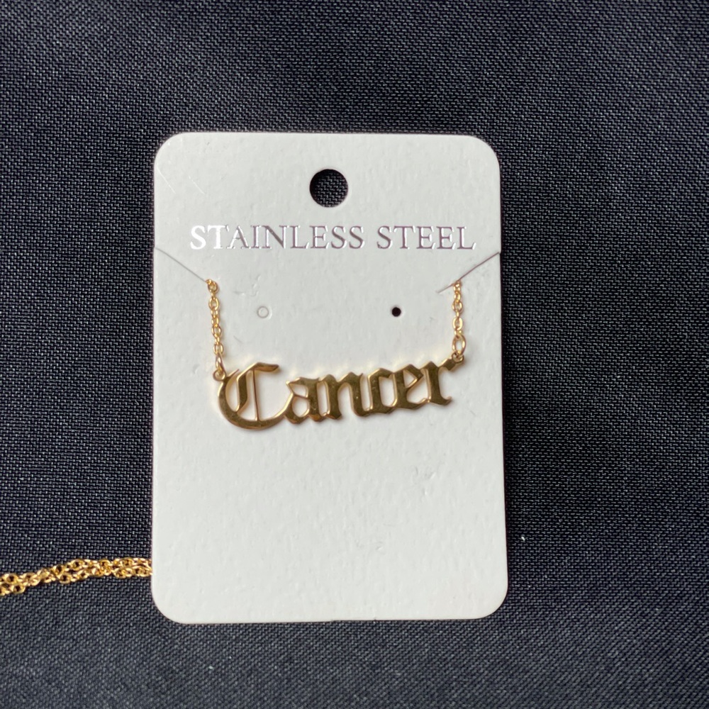 Cancer Zodiac Necklace